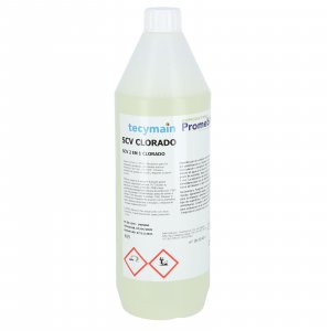 Bote detergente clorado alimentario 1 L.