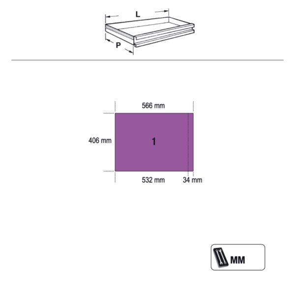 Mobiliario para taller C45PRO 2.0 + 268 herramientas BETA - Imagen 3
