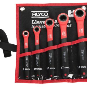 ALYCO JUEGO LLAVES DE UNA BOCA AISLADAS, BOLSA DE NYLON 190182