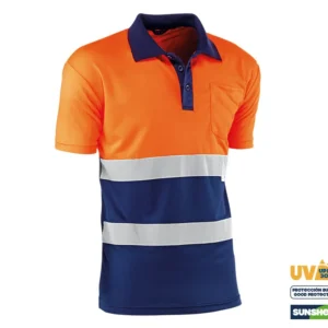 JUBA POLO MANGA CORTA HV730BCAZUL EIRE