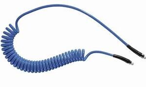 PREVOST TUBO EN ESPIRAL DE POLIURETANO EQUIPADO CON ENCHUFE MACHO ROTATIVO PUS 118