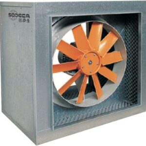 VENTILADOR HELICODAL CON CAJA AISLADA ACUSTICAMENTE