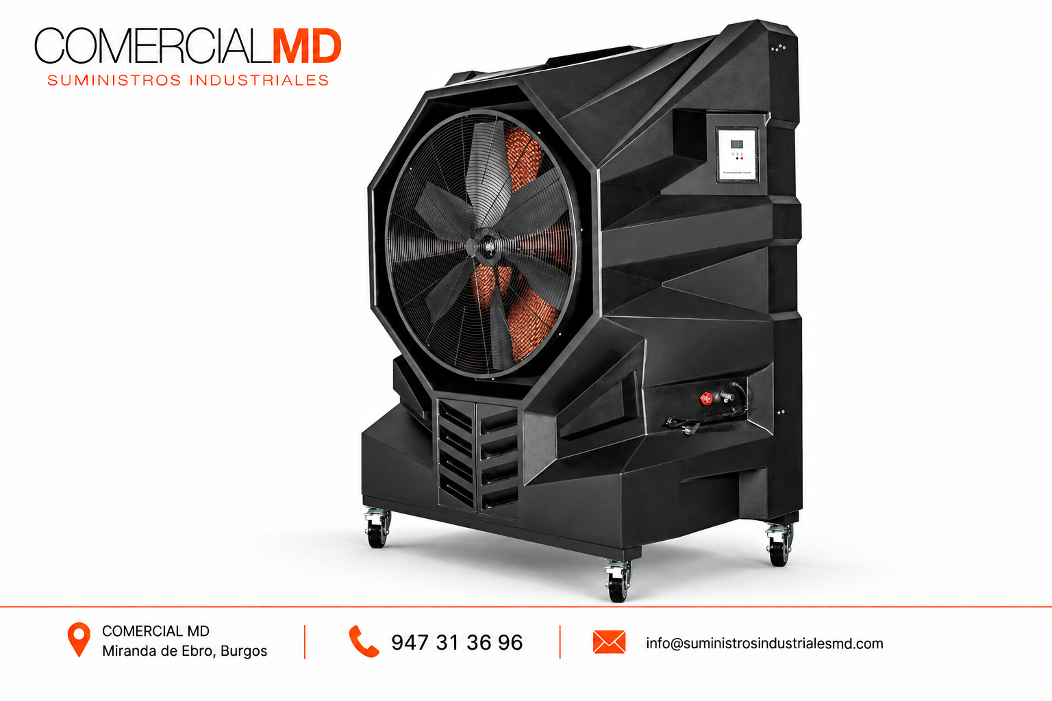 Lee más sobre el artículo Enfriador portátil Rhino Air: climatización industrial sin instalaciones complejas